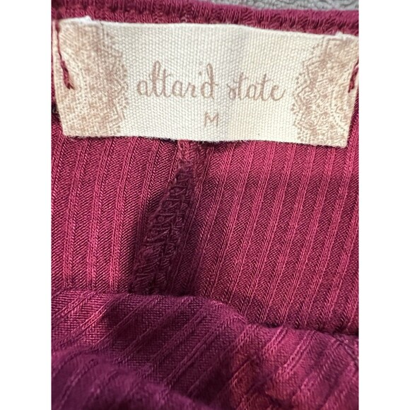 Altar'd State Long Sleeve Mini Dress Open Back Size Medium NWT $70 - Picture 6 of 12